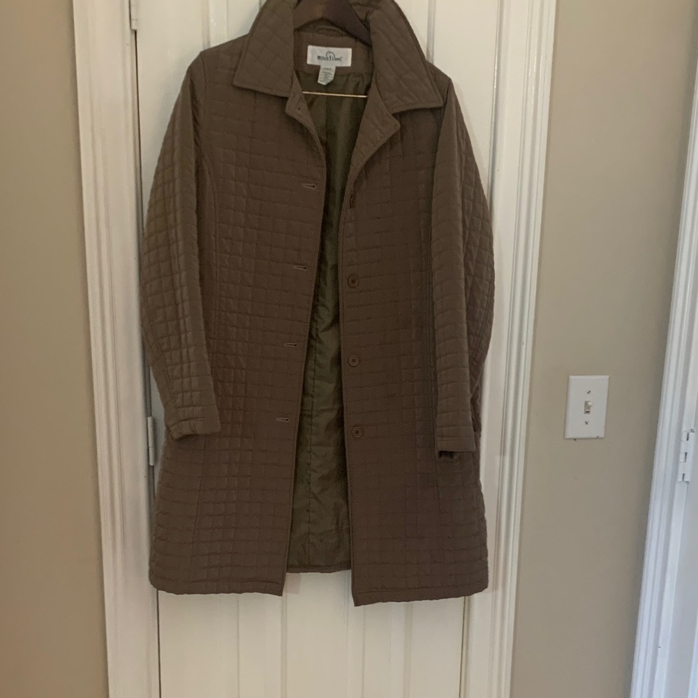 Willow Lane Tan Quilted Jacket